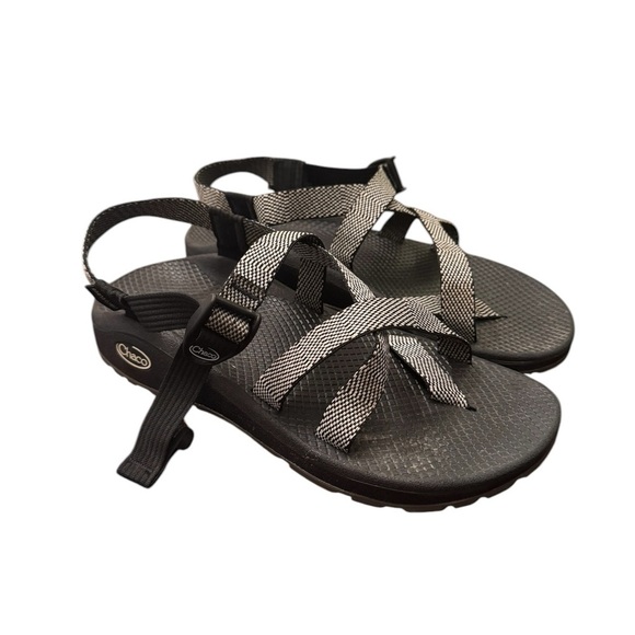 Chaco Shoes - Chaco Women's Z/Cloud 2 Black & White Sandals
